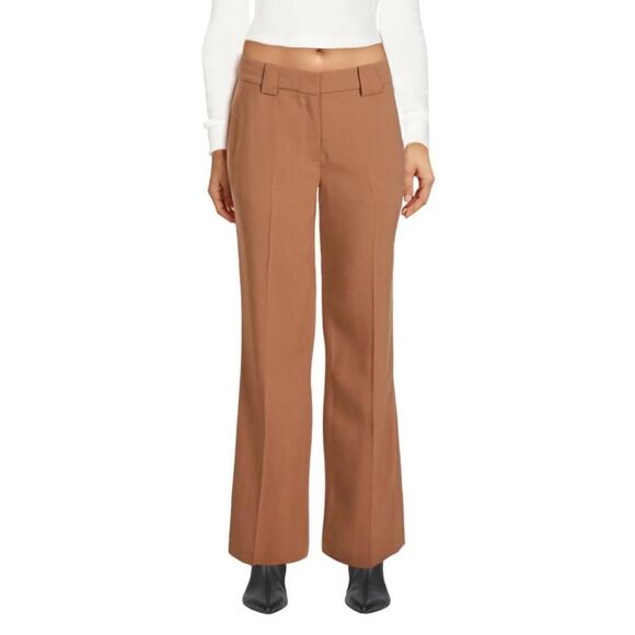A.L.C Lawrence Dress Pants Dark Brown Size 12 - Picture 1 of 7